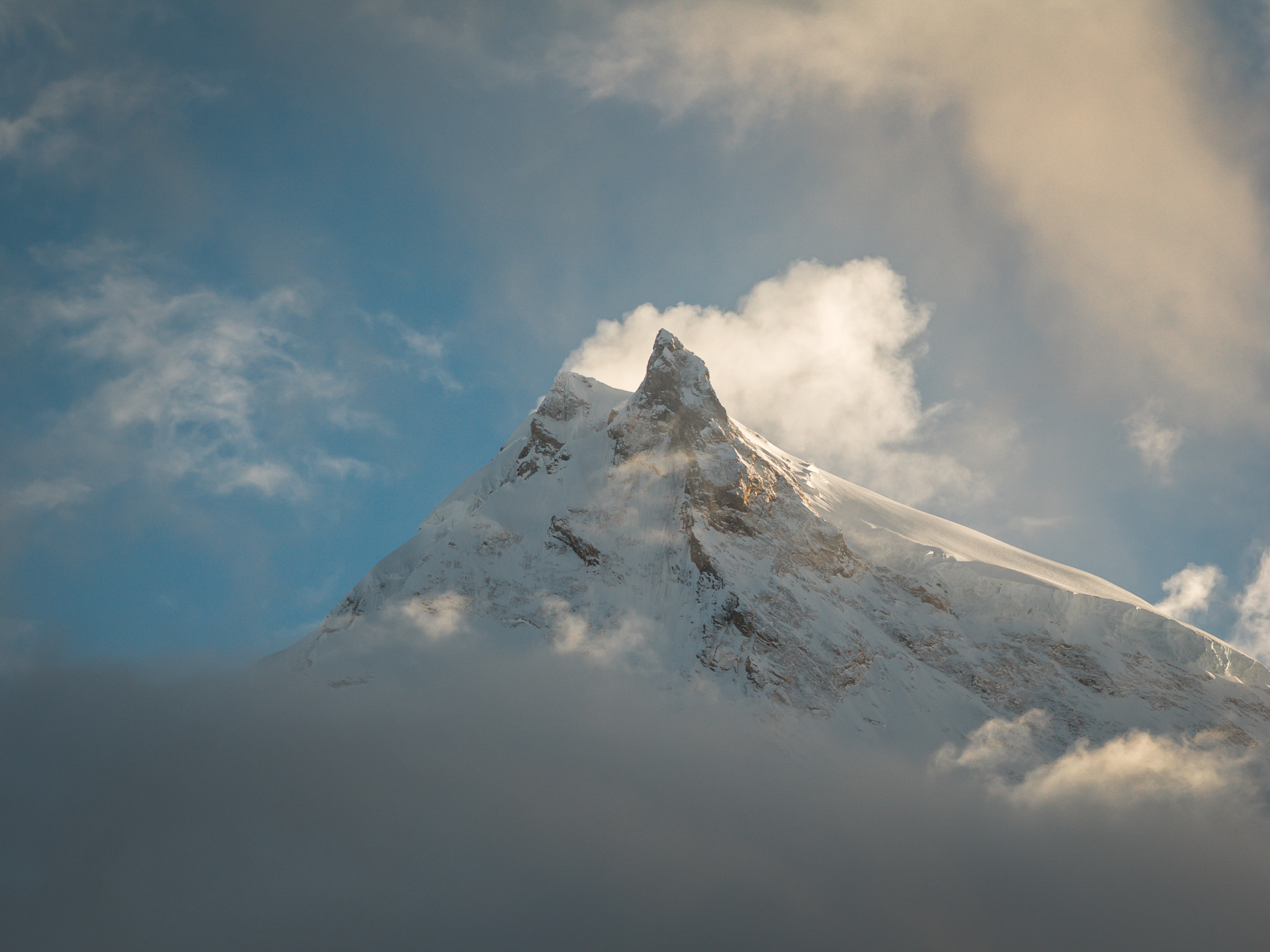 Colombus Voyages Manaslu Sommet